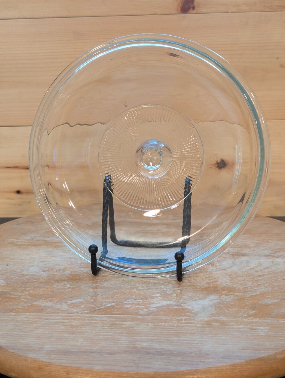 Vintage Pyrex 623-C Clear Glass Lid 7.5" CorningWare Round Casserole